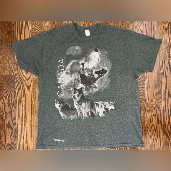 Canadian Wolfpack Wolves Graphic Shirt Montreal Canada Men Size 2XL - Picture 8 of 8